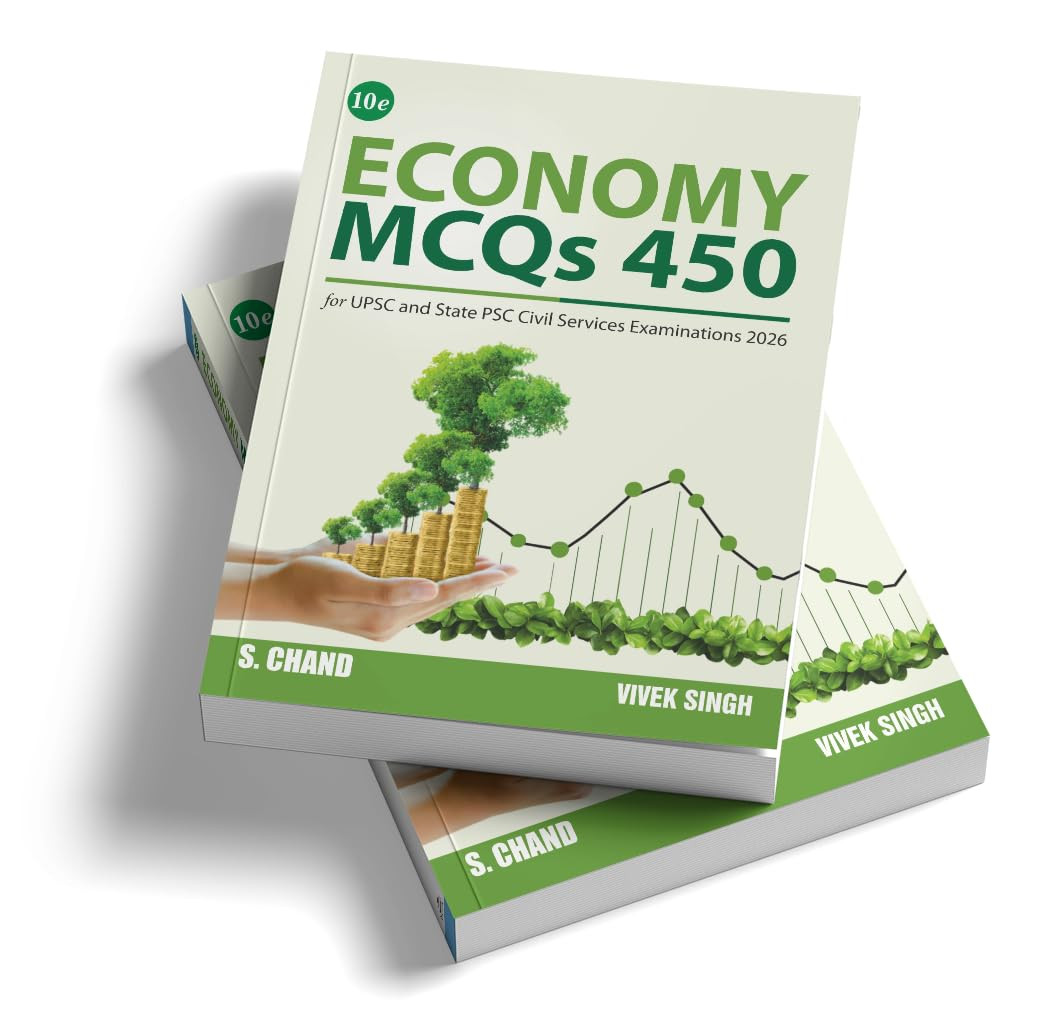 S Chand Economy MCQs 450 for UPSC and State PSC Civil Services Examinations 2026 By Vivek Singh