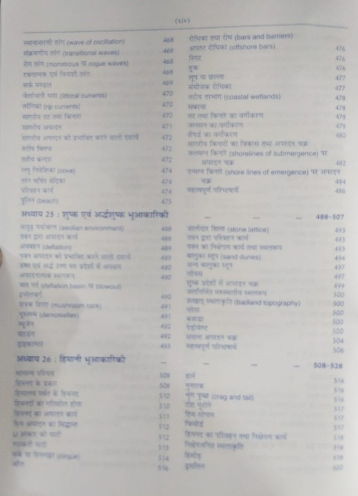 Pravalika Publication Bhu Akriti Vigyan / Geomorphology By Savindra Singh New Edition 2025