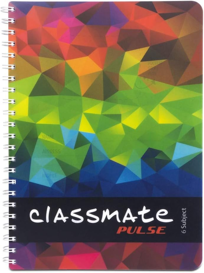 Classmate Spiral Notebok Single Line 300 Pages