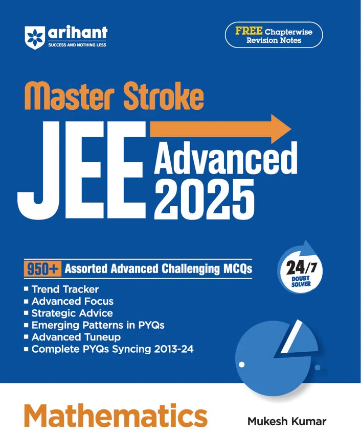 Arihant JEE Advance Mathematics 950+ Assorted Advanced Challenging MCQ's 2025 (English Medium)