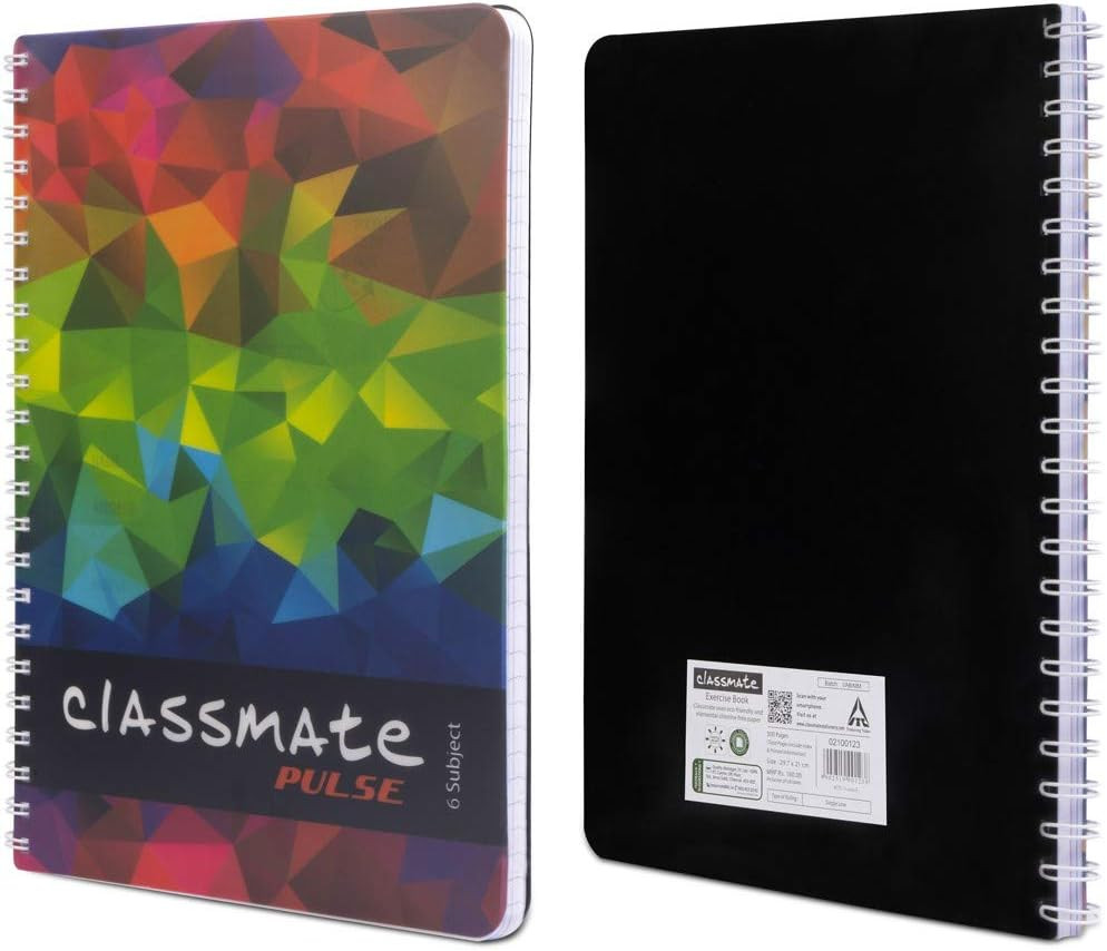 Classmate Spiral Notebok Single Line 300 Pages