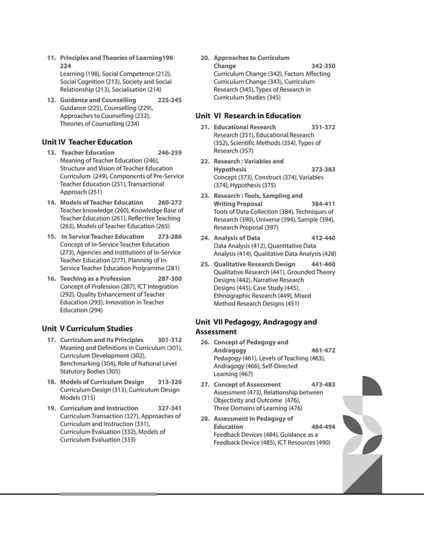 Arihant Publication NTA UGC NET /JRF/SET 2025 - Study Guide Education - Paper-2 In English Medium