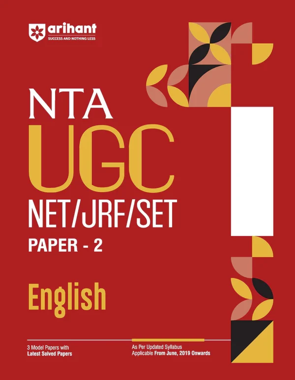 Arihant Publication NTA UGC NET /JRF/SET 2025 - Study Guide English Paper - 2