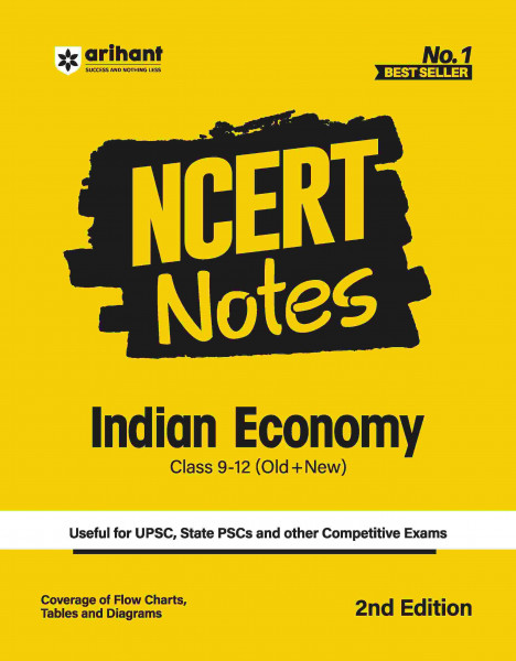 Image of Arihant NCERT Notes Indian Economy (Class 9-12) | 2nd Revised Edition | For UPSC and Other Competitive Exams | English Medium