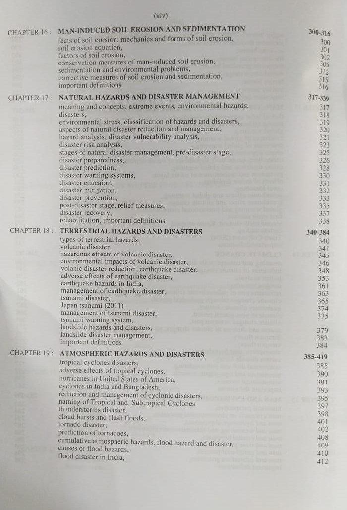 Pravalika Publication Environmental Geography New Edition By Savindra Singh