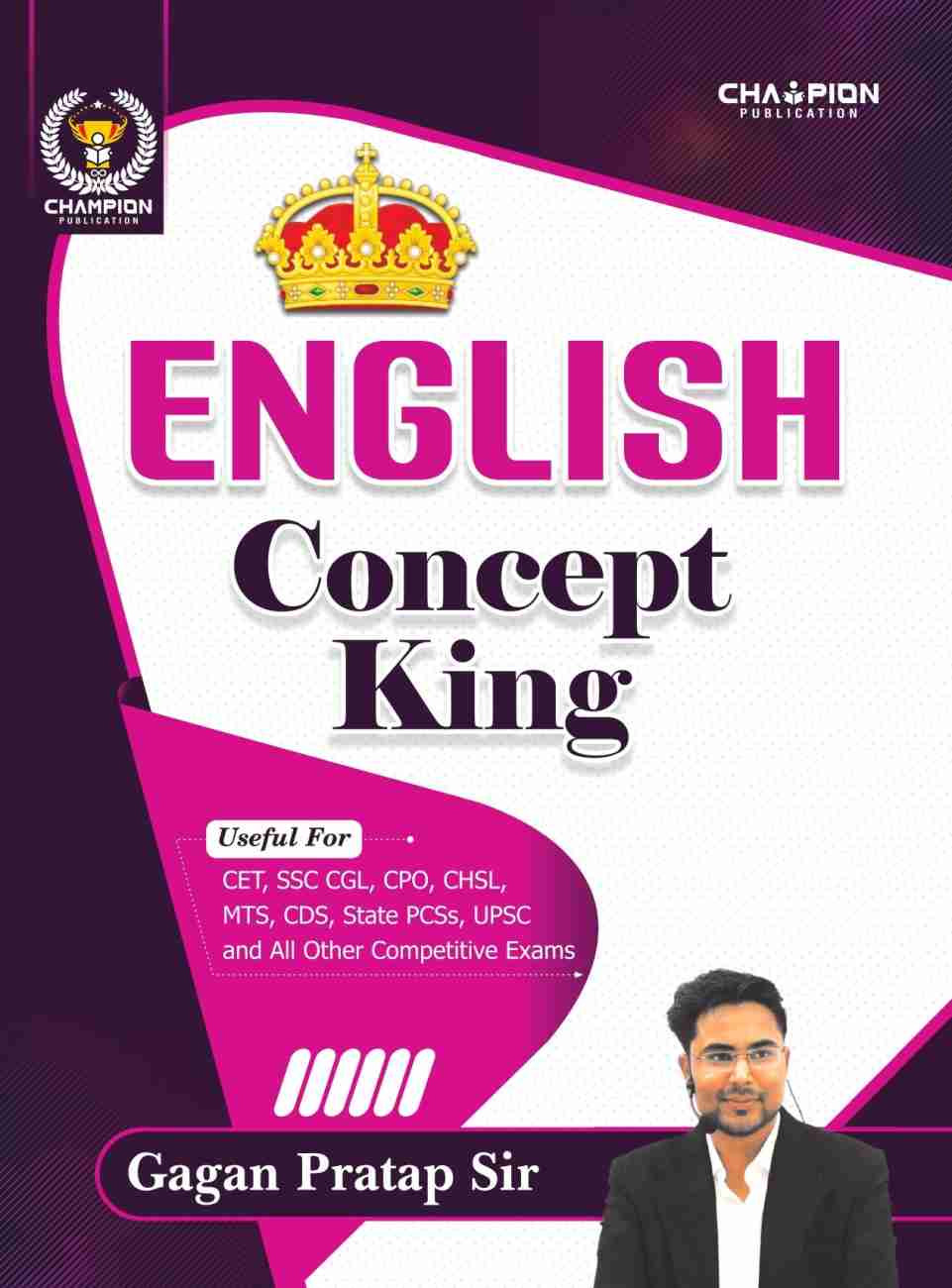 ENGLISH CONCEPT KING SSC By Gagan Partap Sir