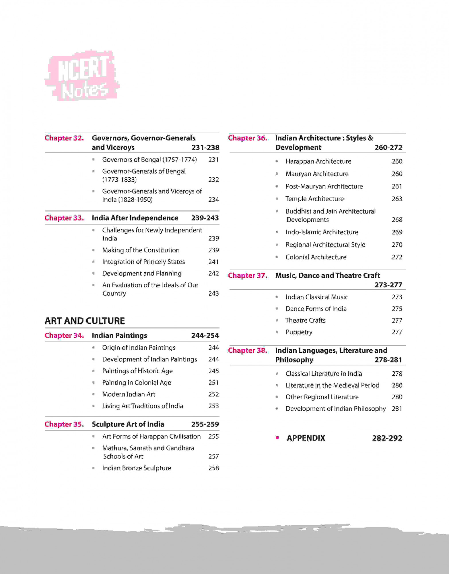 Arihant NCERT Notes Indian History (Class 6-12) | 2nd Revised Edition | For UPSC and Other Competitive Exams | English Medium