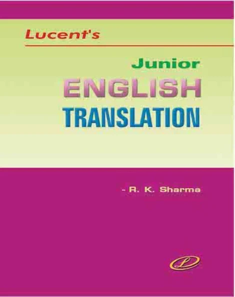 Lucent Junior English Translation ( English / Hindi )