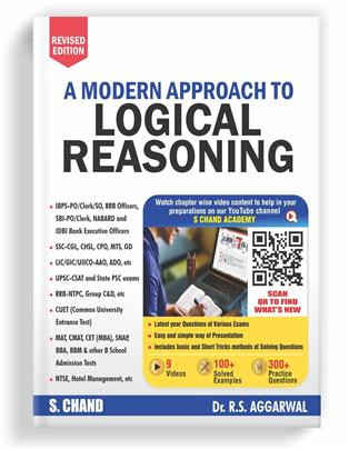 S CHAND Logical Reasoning (In English) (Revised Edition 2024) By R S AGGARWAL Useful For All Competition Exams