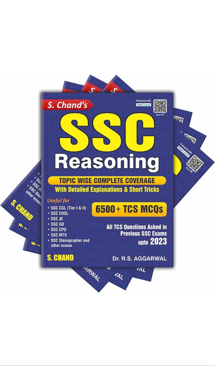 S CHAND R.S. AGGARWAL MATHEMATICS REASONING ENGLISH COMBO BOOK 6500+ TCS MCQs