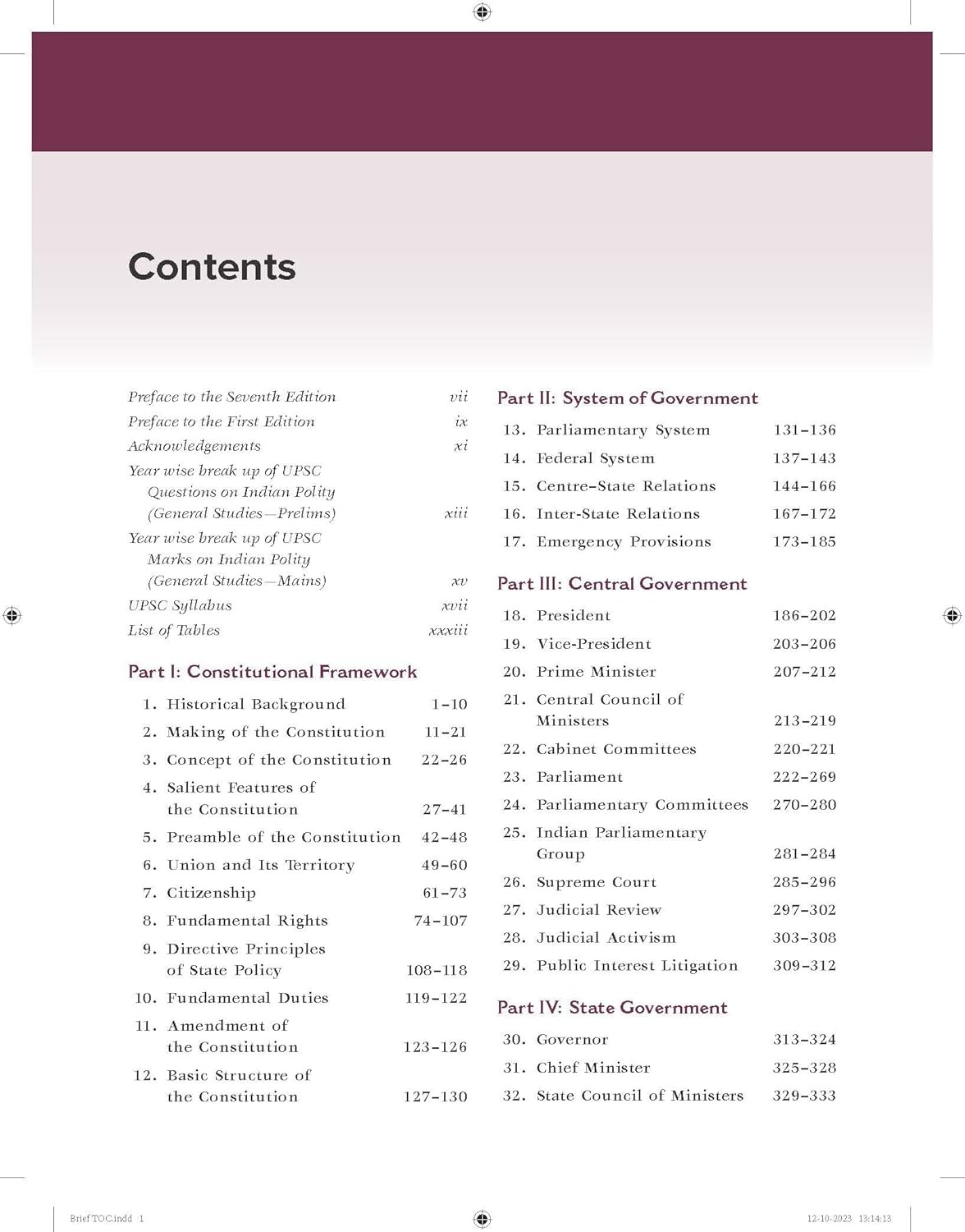 Mc Graw Hill Indian Polity for UPSC (English) by M Laxmikanth Civil Services Exam- Prelims and Mains 2025 State PSCs civil services exams PCS exams