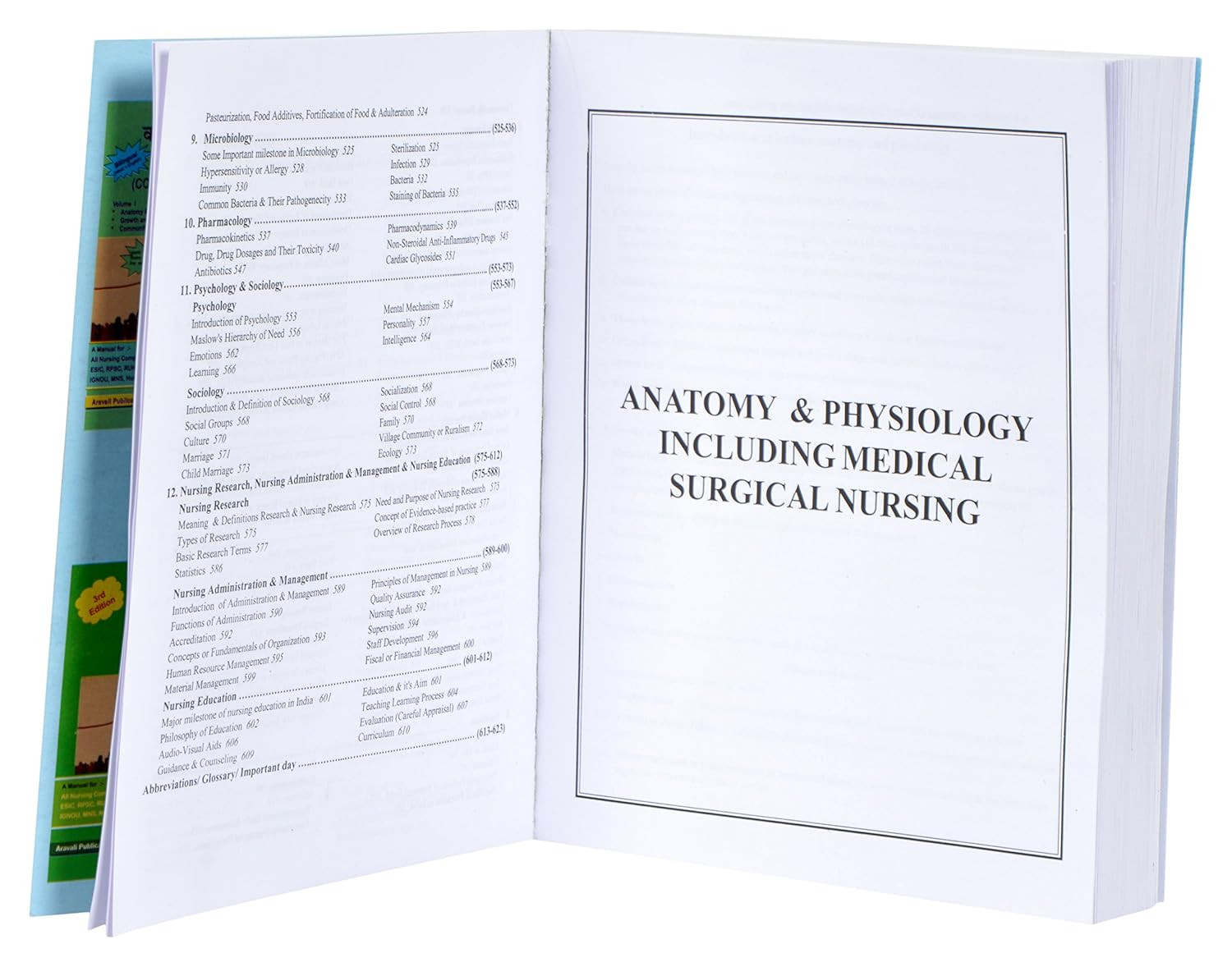 Aravali Publication PR Yadav Competitive Handbook of Nursing Vol 1 5th Edition latest (English Only, 5th Edition)