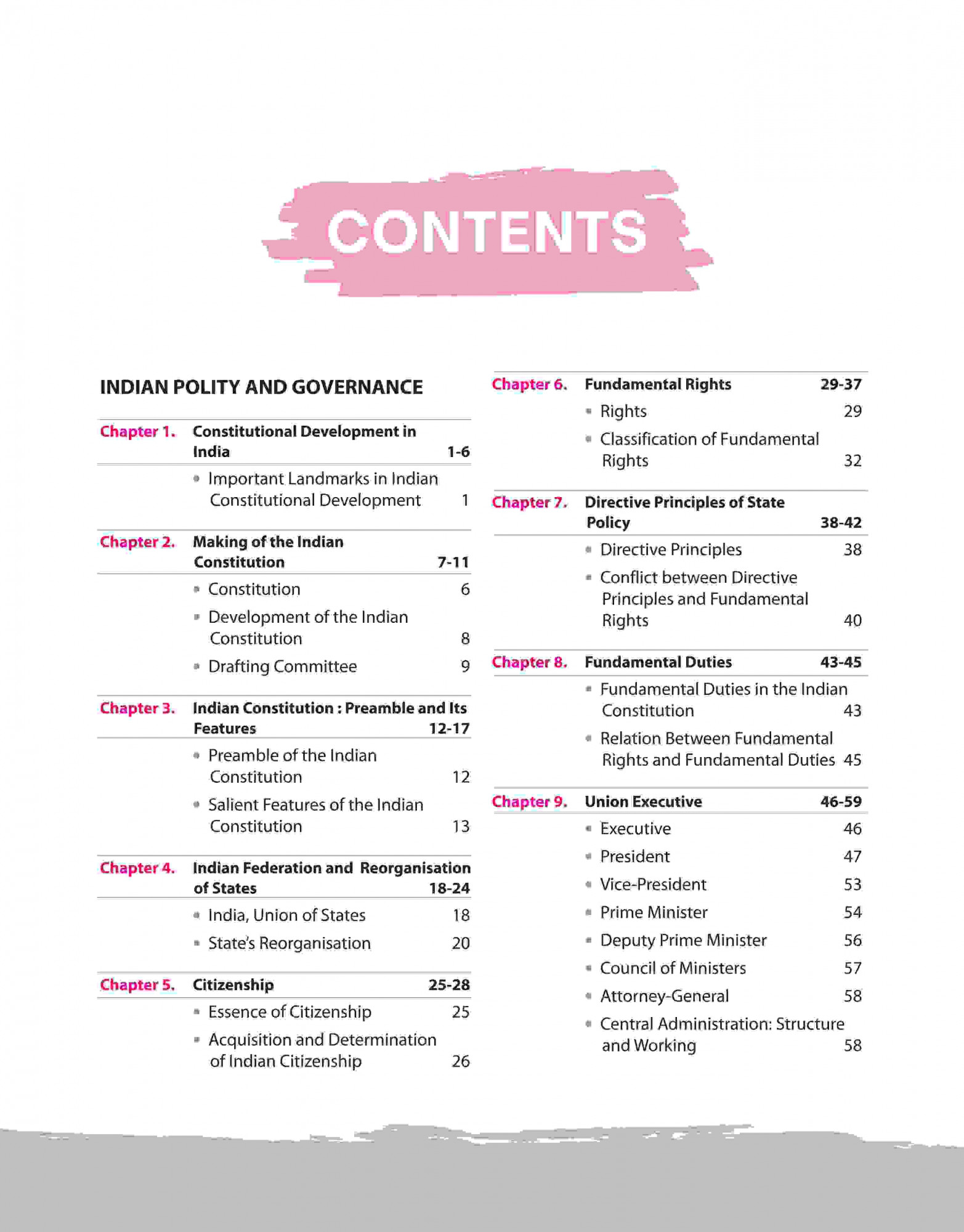 Arihant NCERT Notes Indian Polity and Governence (Class 6-12) | 2nd Revised Edition | For UPSC and Other Competitive Exams | English Medium