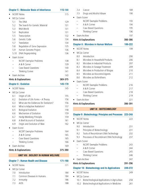 MTG NEET NCERT FINGERTIPS Biology (Based on NCERT Latest Pattern For 2025 Exam) With Objective NCERT Chapter Wise 100+ Questions