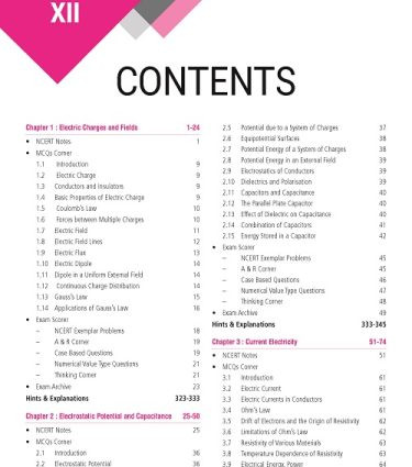 MTG JEE NEET NCERT FINGERTIPS Physics (Based on NCERT Latest Pattern For 2025 Exam) With Objective NCERT Chapter Wise 100+ Questions