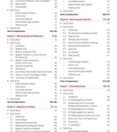 MTG JEE NEET NCERT FINGERTIPS Physics (Based on NCERT Latest Pattern For 2025 Exam) With Objective NCERT Chapter Wise 100+ Questions