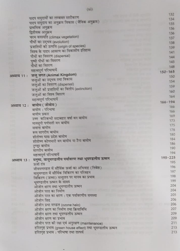 Pravalika Publication Paryavaran Bhugol Ka Sawrup / Nature of Environmental Geography New Edition 2025-26 By Savindra Singh