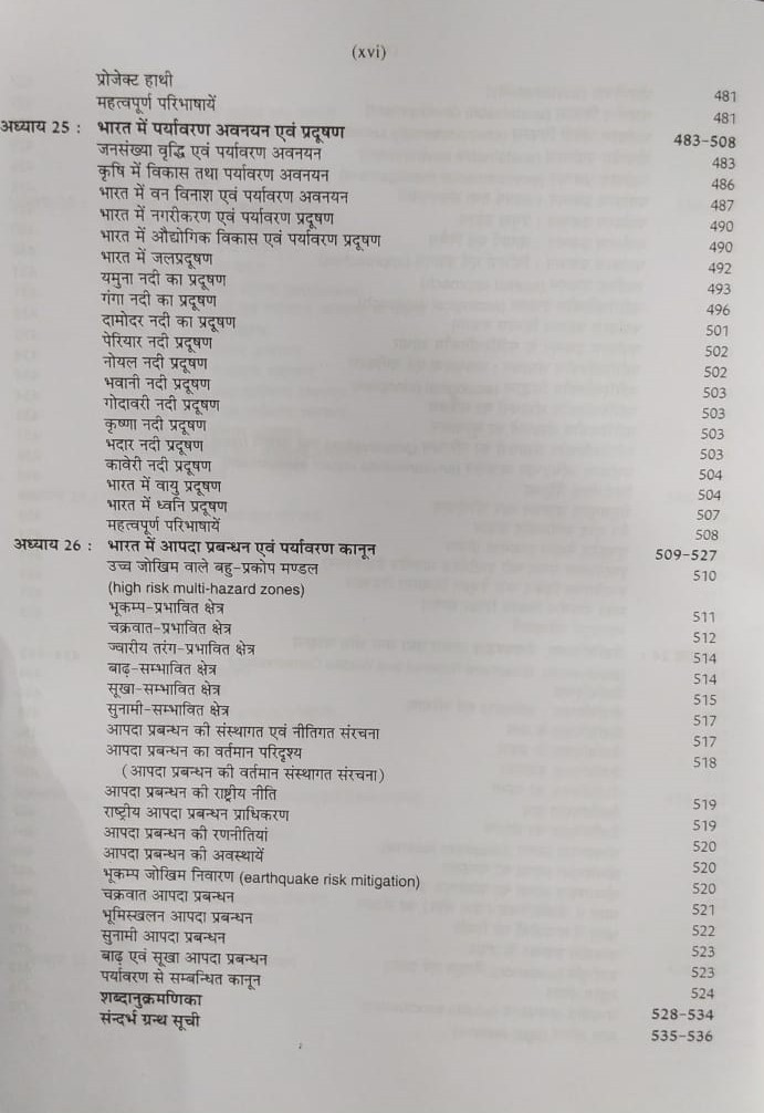 Pravalika Publication Paryavaran Bhugol Ka Sawrup / Nature of Environmental Geography New Edition 2025-26 By Savindra Singh
