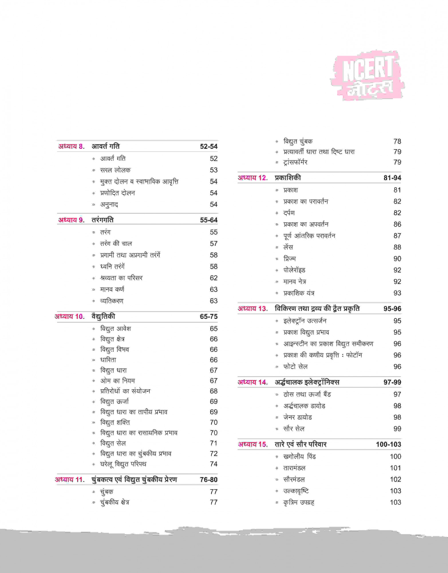 Arihant NCERT Notes Samanya Vigyan / General Science (Class 6-12) | 2nd Revised Edition | For UPSC and Other Competitive Exams | Hindi Medium