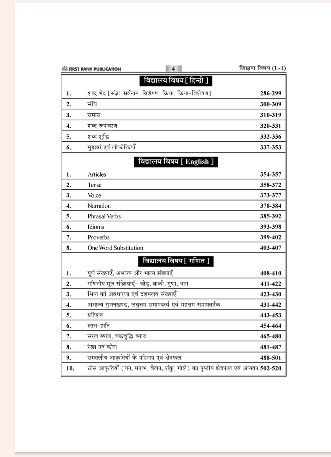 First Rank Publication 3rd Third Grade Teacher Sidhi Barti Vidyalaya Vishay By Garima Raiwar