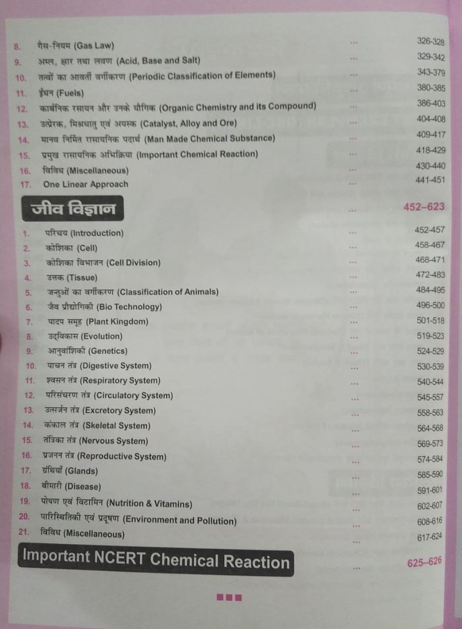 Aash Publication Samanya Vigyan By S K Jha Useful For Railway SSC UPSC STATE PCS DEFENCE TET NCERT EXAMPLAR NCERT REACTIONS