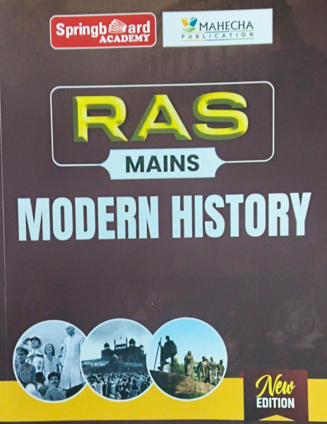 Image of Springboard RAS MAINS Modern History (English)