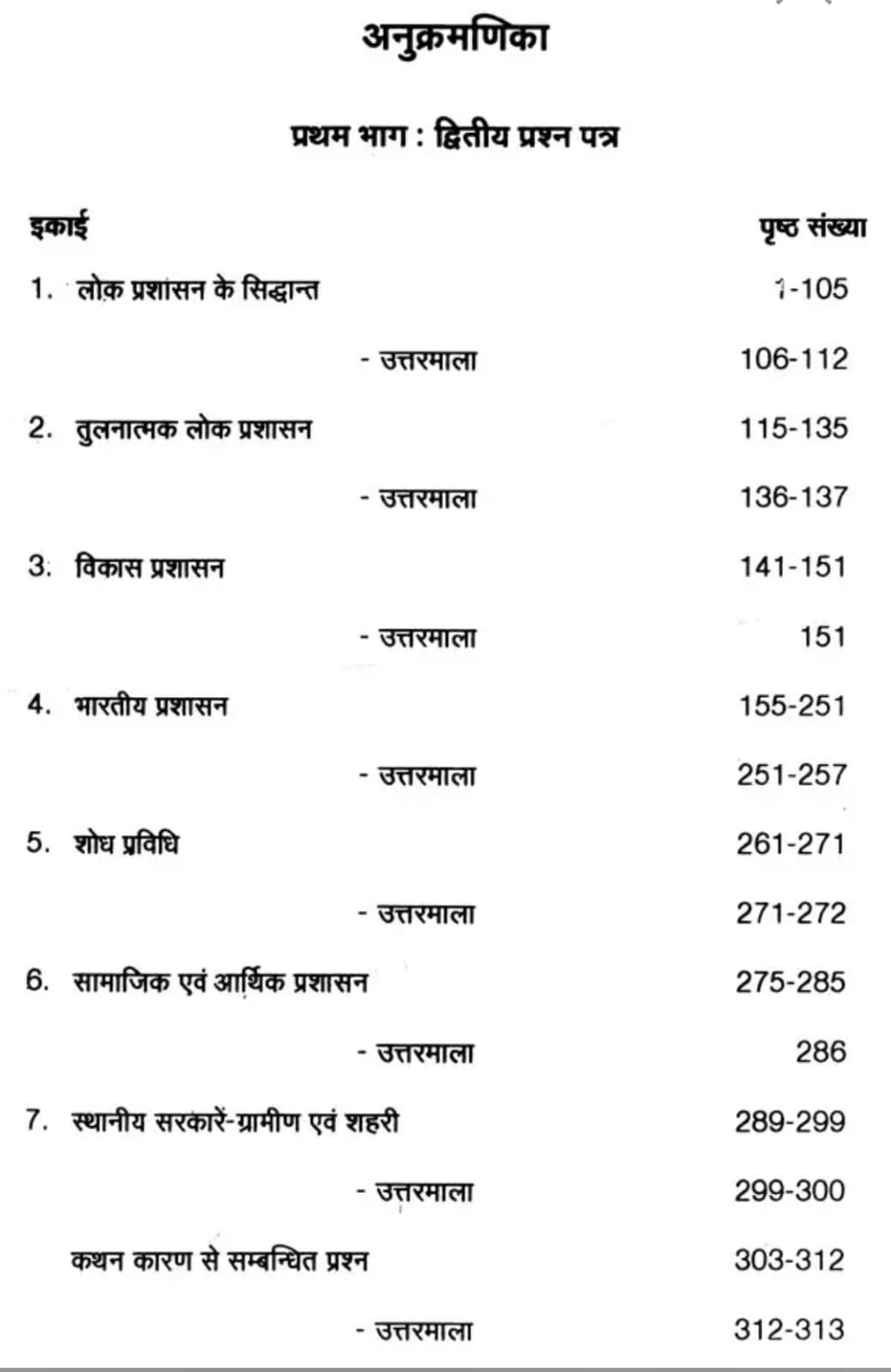 Rajasthan Hindi Granth Academy Lok Prashasan (Public Administration) By Dr Surendra Kataria