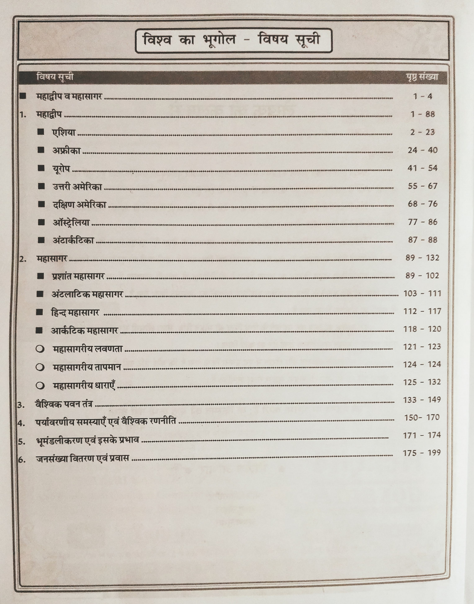 Taiyari Karlo Vishv Ka Samanya Bhugol (World Geography) Hand written Notes By Newari SIr, Vijay Sir