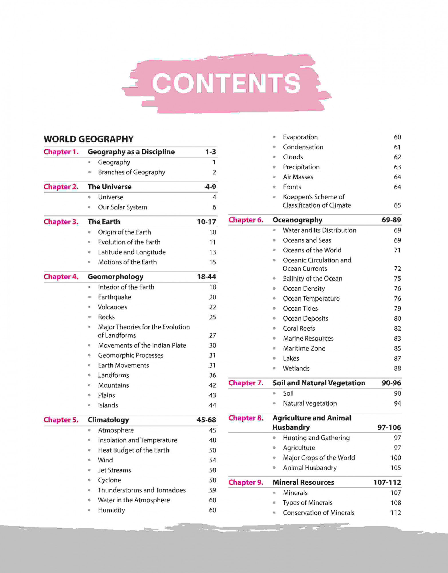 Arihant NCERT Notes India and World Geography (Class 6-12) | 2nd Revised Edition | For UPSC and Other Competitive Exams | English Medium