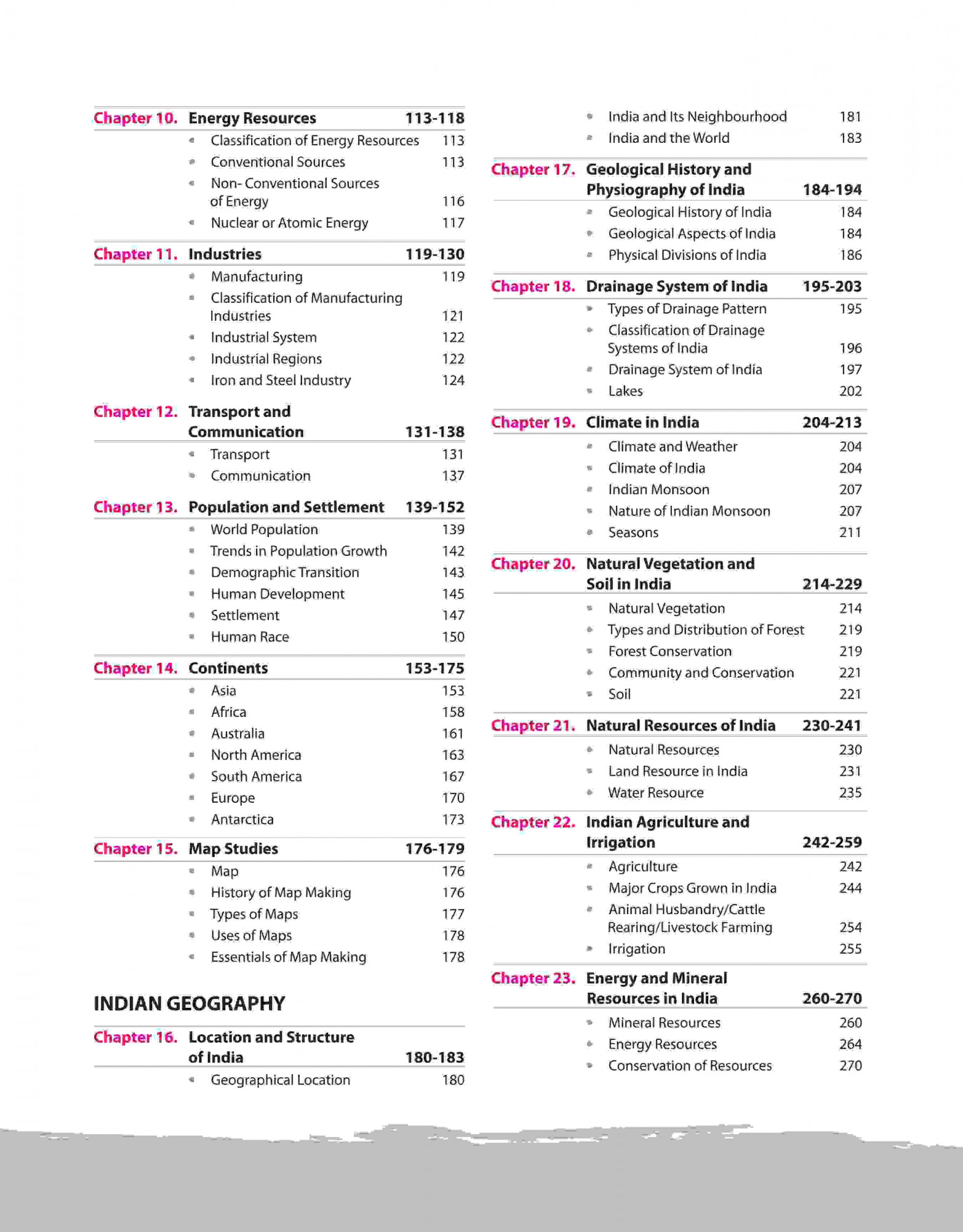 Arihant NCERT Notes India and World Geography (Class 6-12) | 2nd Revised Edition | For UPSC and Other Competitive Exams | English Medium