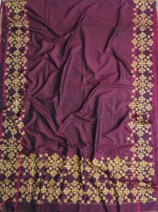sindhi stitch saree