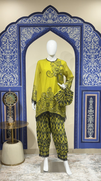 Plazzo with Kurti