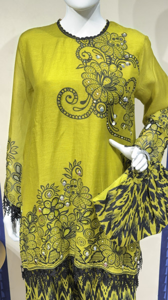 Plazzo with Kurti