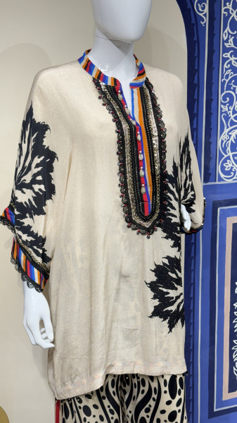 Plazzo with Kurti