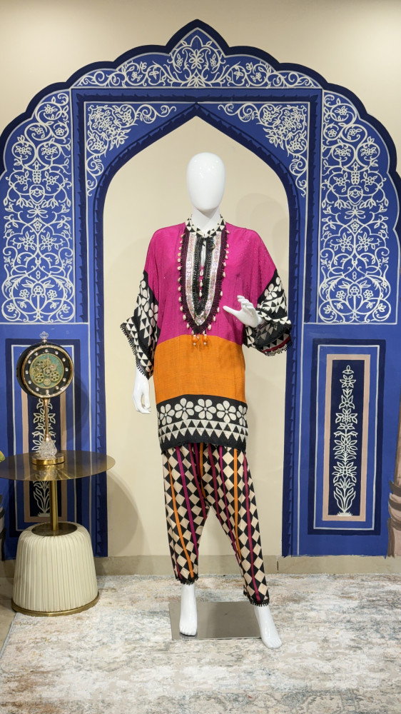 Image of Plazzo with Kurti