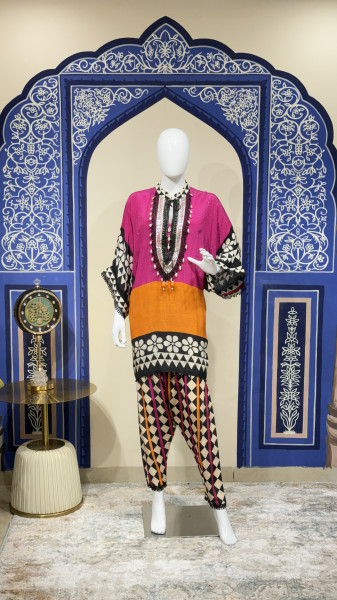 Plazzo with Kurti