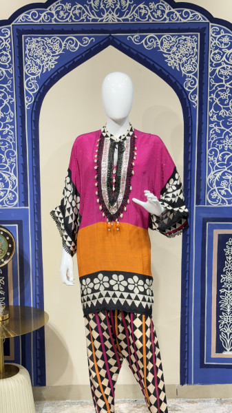 Plazzo with Kurti