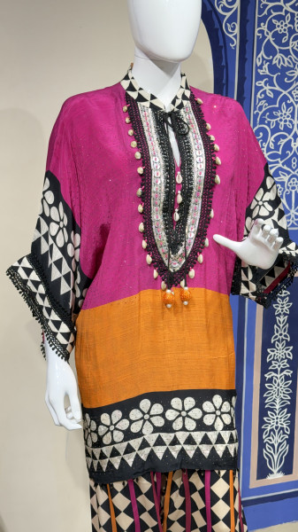 Plazzo with Kurti