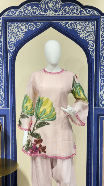 Plazzo with Kurti