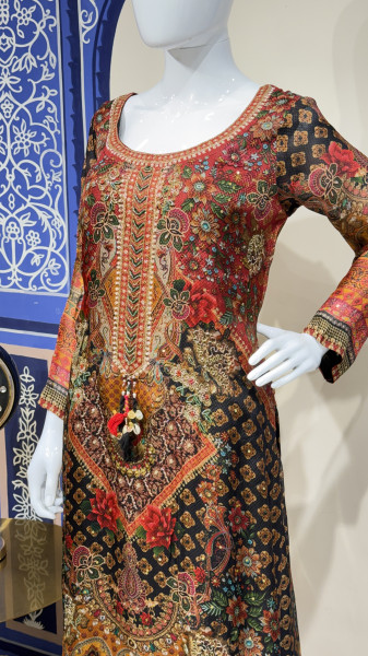 Plazzo with Kurti