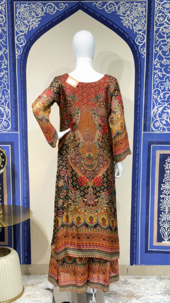 Plazzo with Kurti