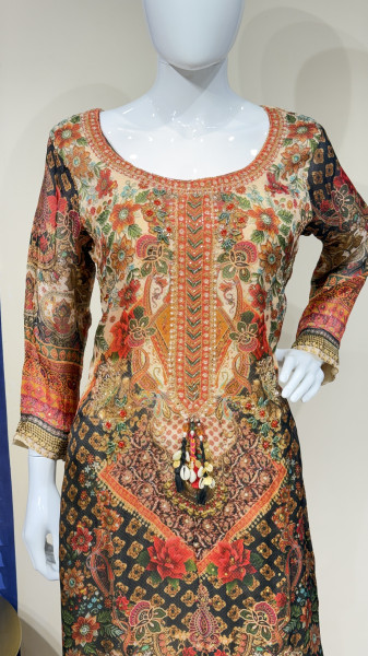 Plazzo with Kurti