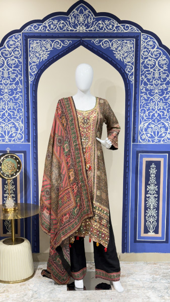 Plazzo with Kurti