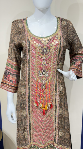 Plazzo with Kurti