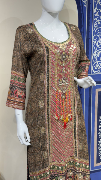 Plazzo with Kurti