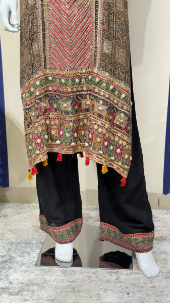 Plazzo with Kurti
