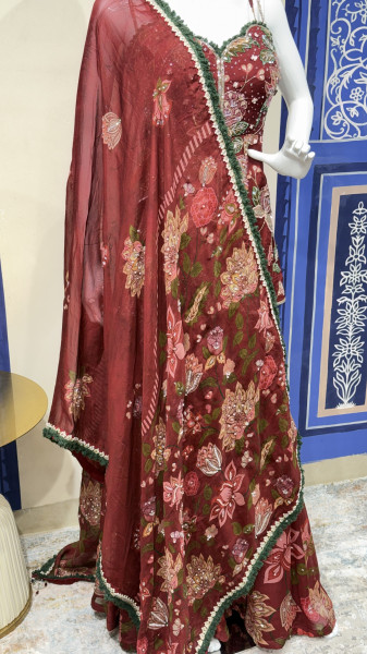 Plazzo with Kurti