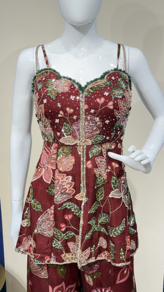 Plazzo with Kurti