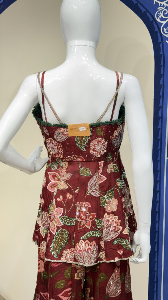 Plazzo with Kurti