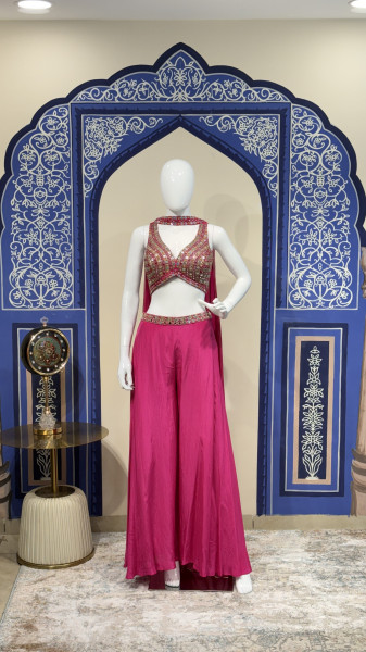 Plazzo with Kurti